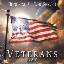 Thanks to all veterans that served and sacrificed
