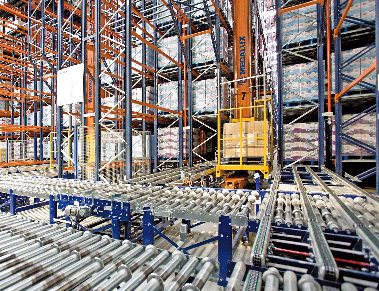 AS/RS Stacker Cranes for Pallets